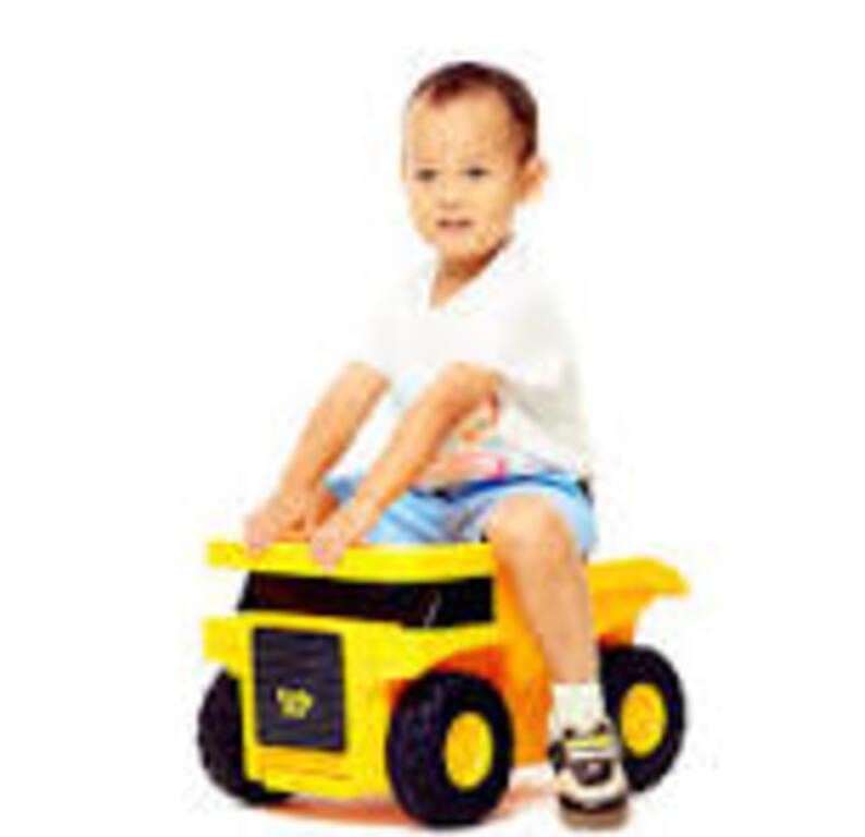 Fat wheels mining truck trolley case