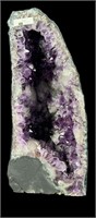 AMETHYST GEOGE CATHEDRAL WITH LARGE DARK PURPLE