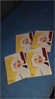 4 new Marilyn Monroe note cards with envelopes