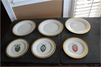 Gold Buffet Royal Gallery Plates