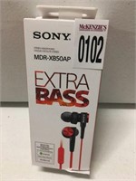 SONY EXTRA BASS MDR-XB50AP IN EAR PHONES