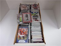 2 ROW BOX OF FOOTBALL ROOKIES