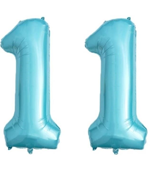 New Blue Number 11 Balloon Inflatable