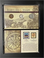 Rare Coins and Stamps of the Past Set (Indian Penn