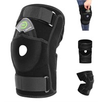 DISUPPO Hinged Knee Brace for Knee Support, Adjust