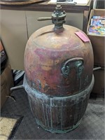 Large 32" Jas. A Tufts Copper Teapot - Boston, MA