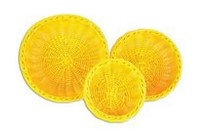 Everware Yellow Round Basket Set - 3 piece