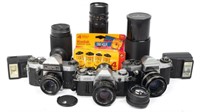 Lot of 35mm Camera Equipment.