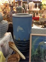 Nautical umbrella stand