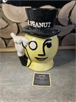 Mr. Peanut Porcelain Snack Jar