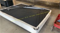 Queen Size Boxspring and Rails