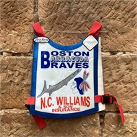 Boston Barracuda Braves Signed Race Jacket