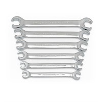 GEARWRENCH 6 Pc. Flare Nut Wrench Set, Metric -