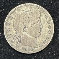 *SEMI KEY DATE* Silver 1892-O Barber Half Dollar