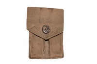 A Vintage Military Two-Pocket Holder