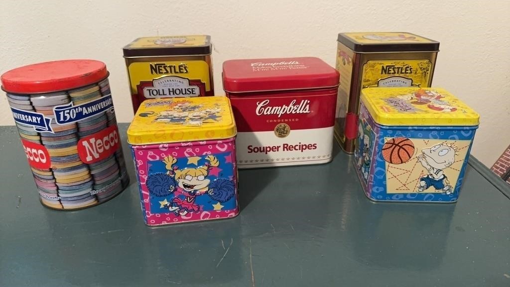 ASSORTED COLLECTOR TINS