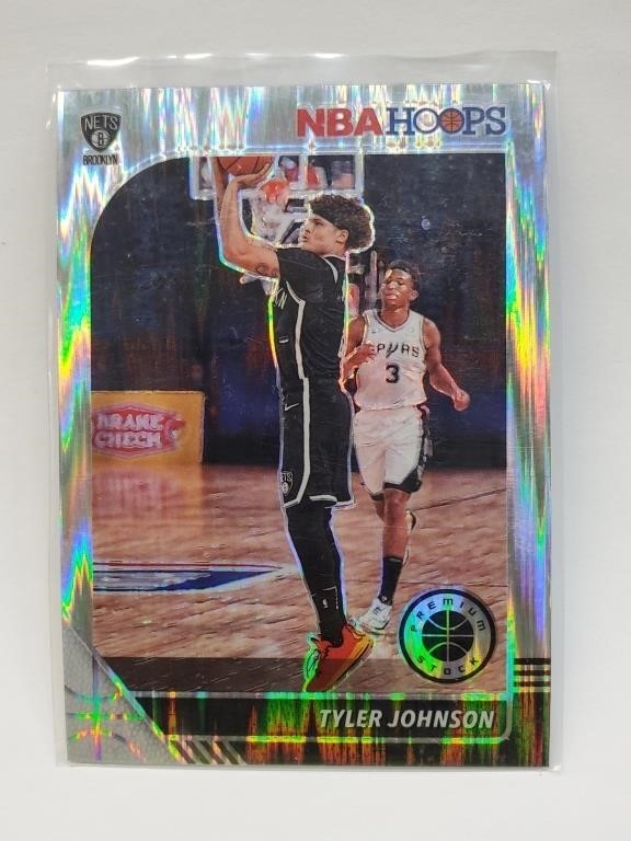 2019-20 NBA Hoops Premium Stock Silver Shock Tyler