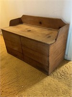 Wood Toy Chest