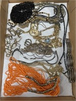 Costume jewelry necklaces