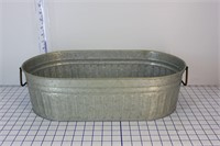 GALVANIZED PLANTER