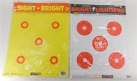 * 2 Packs of Thompson Targets - Sight Bright &