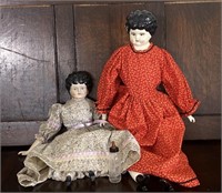 Antique Style Porcelain Dolls