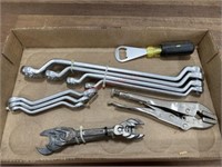 flat of wrenches