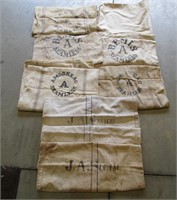 Vintage Feed Bags Various Sizes