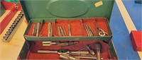 Vintage toolbox and contents