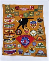WWW Order of the Arrow Boy Scout Patch Blanket