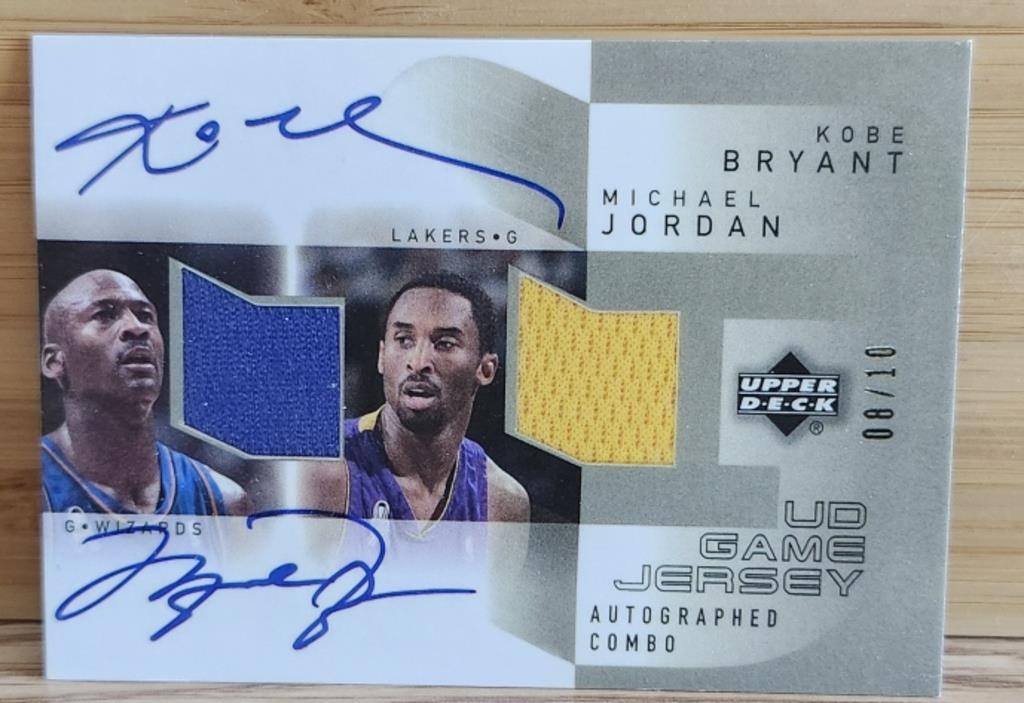 Kobe Bryant Michael Jordan REPRINT