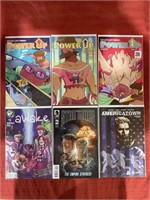 6 bagged and backed comics