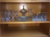 Assorted, glassware lot