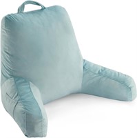 RRPETHOME Reading Pillow for Bed - Lake Blue