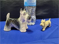 Ceramic & Plastic Puppy Dogs