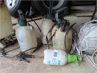 4 Pressure Sprayers