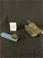Tin Army Tank - remote control