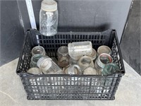 Crate of jars