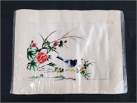 Vintage Silk Hand Embroidery