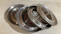 Set of 4 matching hubcaps