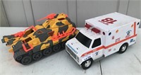 Tank and Ambulance