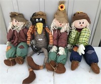 4 Scarecrows
