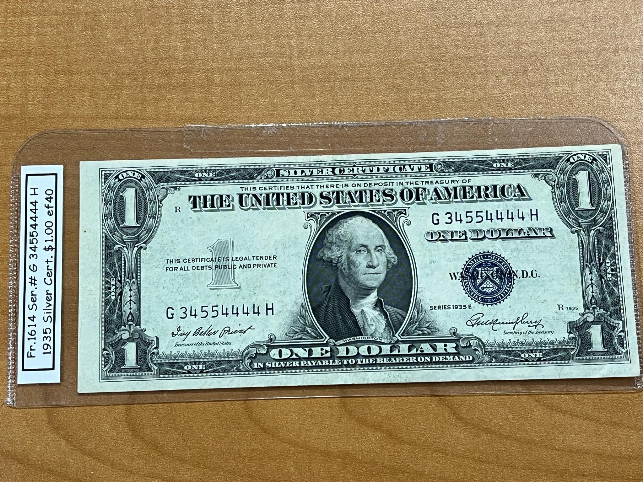 1935 U.S. $1 Silver Certificate