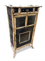 Aesthetic Movement Bamboo Cabinet,