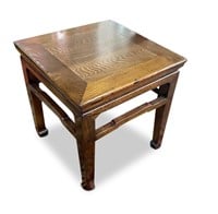 Chinese Hardwood Side Table,