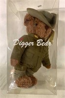 DIGGER BEAR AUSTRALIAN ARMY MILITARY FORCES