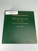 Morgan Dollar 3 Ring Binder