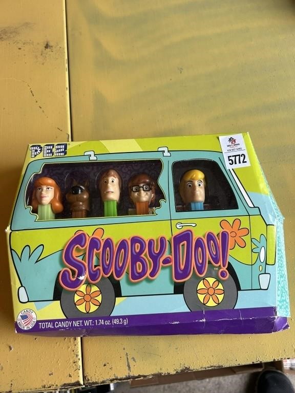 Scooby Doo Pez Set