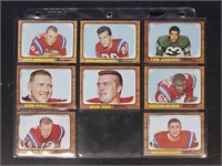 1966 Topps Football Cards 22 different from number
