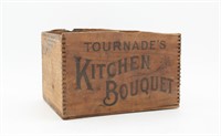 Antique Tournade's Kitchen Bouquet Dovetail Crate